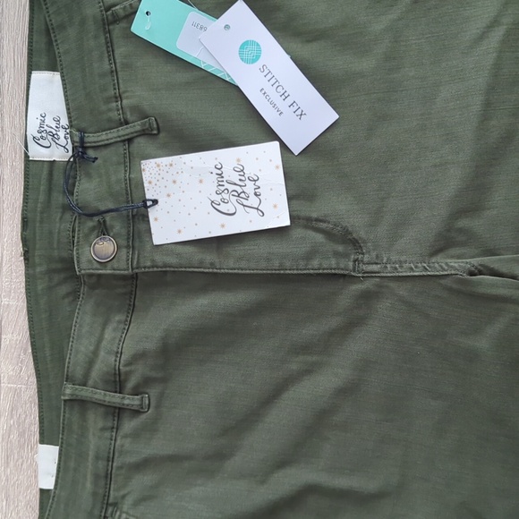 Cosmic Blue Love Callie Eco Cuffed Skinny Pant- 32 - Picture 12 of 12